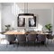 Z-Lite Counterpoint Linear Chandelier, 5-Light, 16 In.W x 42 In.L x 10.5 In.H, Matte Black/White 495-42L-MB - alternate 3
